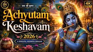 🌸 Achyutam Keshavam | Divine Krishna Bhajan for Devotion & Inner Peace | Sanatan Music