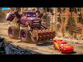 Epic Escape Lightning McQueen vs ROLLER MONSTER TRUCK in BeamNG.Drive