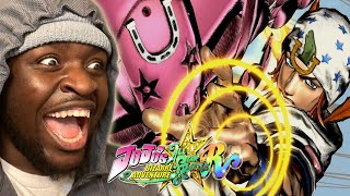 IM BUYING THIS GAME!!! | All Heart Heat \& Great Heat Attacks JJBA All Star Battle REACTION!!!!