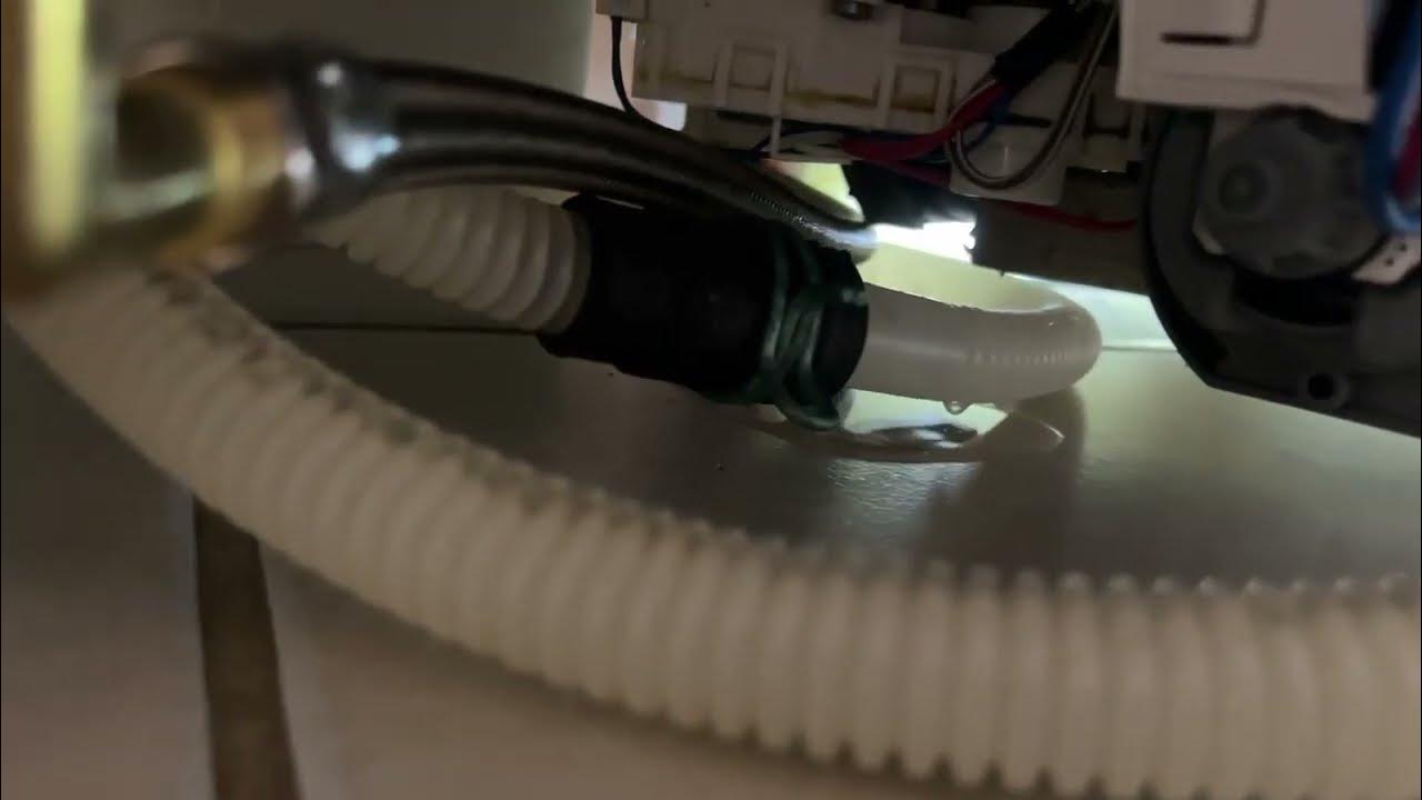 Whirlpool Dishwasher leak. SOLVED! See Description! YouTube