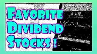 My Favorite HIGH YIELD DIVIDEND STOCKS! | Robinhood APP Investing