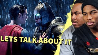 When BATMAN beat down SUPERMAN for being a good HERO (Reaction)