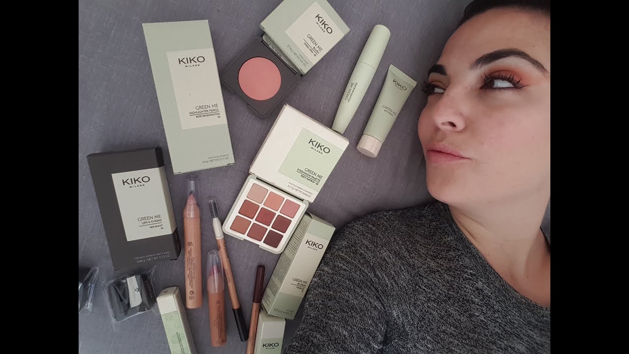 Maquillaje de Kiko Milano, Colección Natural Green Me! YouTube