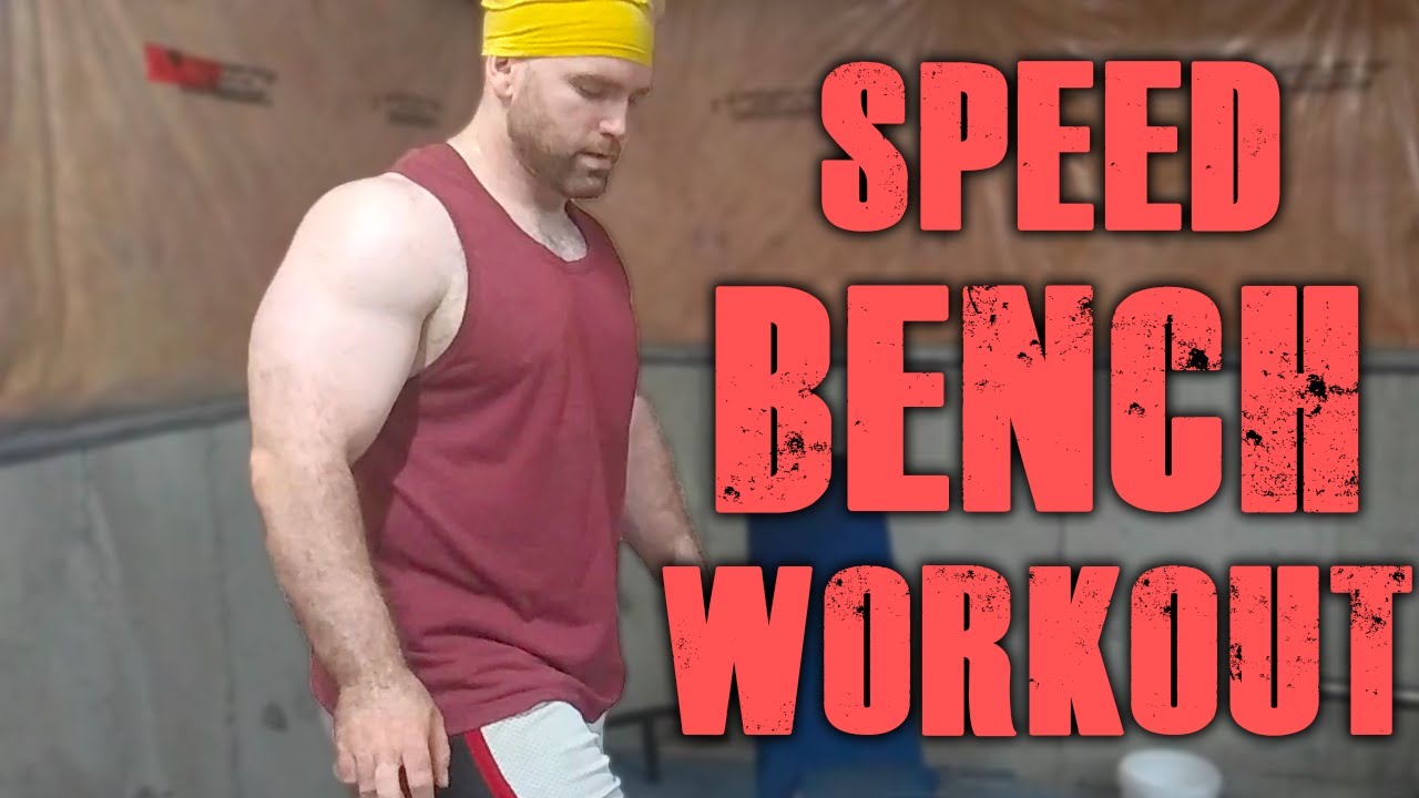 Speed Bench Workout with Overhead Press (Westside Barbell/Conjugate