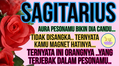 ZODIAK SAGITARIUS - AURA PESONAMU SEDANG BERSINAR..DAN "DIA" TERGILA GILA PADAMU.!?#tarot#sagitarius