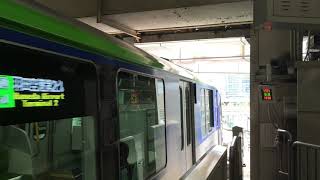 東京モノレール10000形10061F 浜松町駅発車