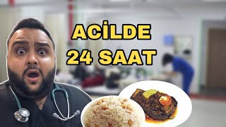 24 SAAT ACİL NÖBETİNDE YEDİĞİM HER ŞEY! MUKBANG