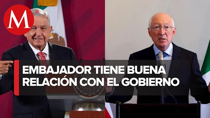 AMLO defiende a Ken Salazar de crticas; "es mi ami...