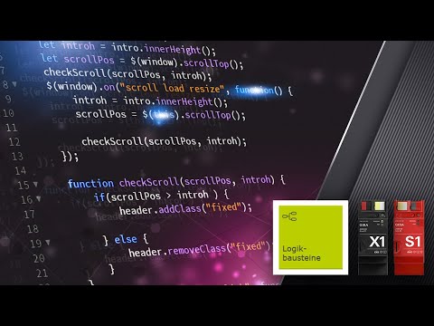 Gira X1 und KNX: Eigene Logikbausteine entwickeln (ein Einblick)