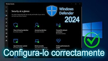 Antivirus Gratis 😍 Windows Defender 2024 👌Pasos para configurarlo de manera correcta y efectiva ✅
