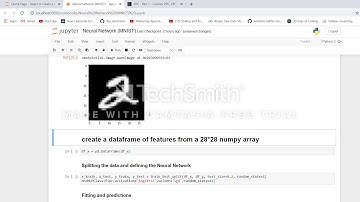 Neural Network Implementation in Python (Sklearn)