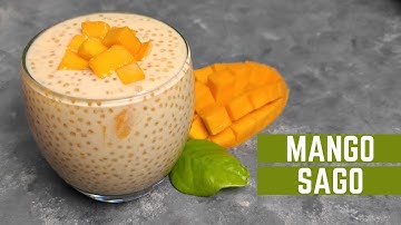 4 Ingredients Mango Sago | Easy Mango Dessert | Mango Tapioca @mamagician​