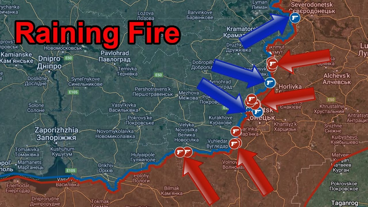 Raining Fire | Russian Forces Continue Storming Ukrianian Positions | 2024 On The Horizon