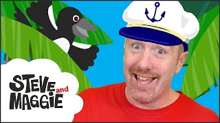 Magic Sea Adventure Story with Steve and Maggie | English for Kids | Wow English TV