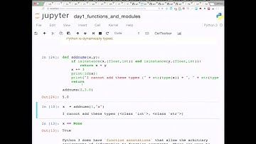 Python Boot Camp Fall 2016_Part 4_Functions Modules