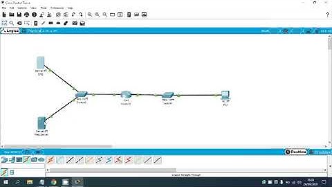 Konfigurasi DNS dan HTTP Server pada cisco paket tracer