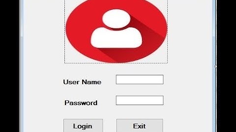 Create Login Window in C# Step by Step