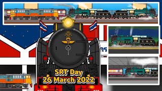 รถจักรไอน้ำไทย Galaxy​ express​ 901​:วันสถาปนาการรถไฟฯ SRT Day (State Railway of Thailand) 26/3/2022