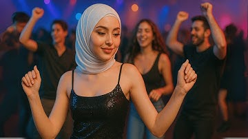 Habibi (حبيبي) | Arabic Pop Hit 2025 | Viral Music Video  - Arabic Dance Music - Official AI Video