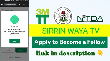 Yadda zaka yi applying 3mtt program na NITDA
