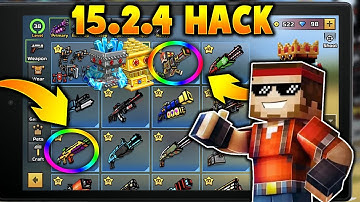 Pixel Gun 3D 15.4.1 New Ultimate Hack! Every Weapon Unlocked | Max Level | 999,999 Coins/Gems*WORKS*