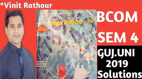 #2 application of derivatives | bcom sem 4 | statistics | ch 2 | gujarat university 2019 solutions |