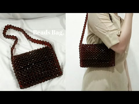 DIY Beads Bag (Clutch) | Beaded Bag | Tas Manik-Manik | Tas Mute. 