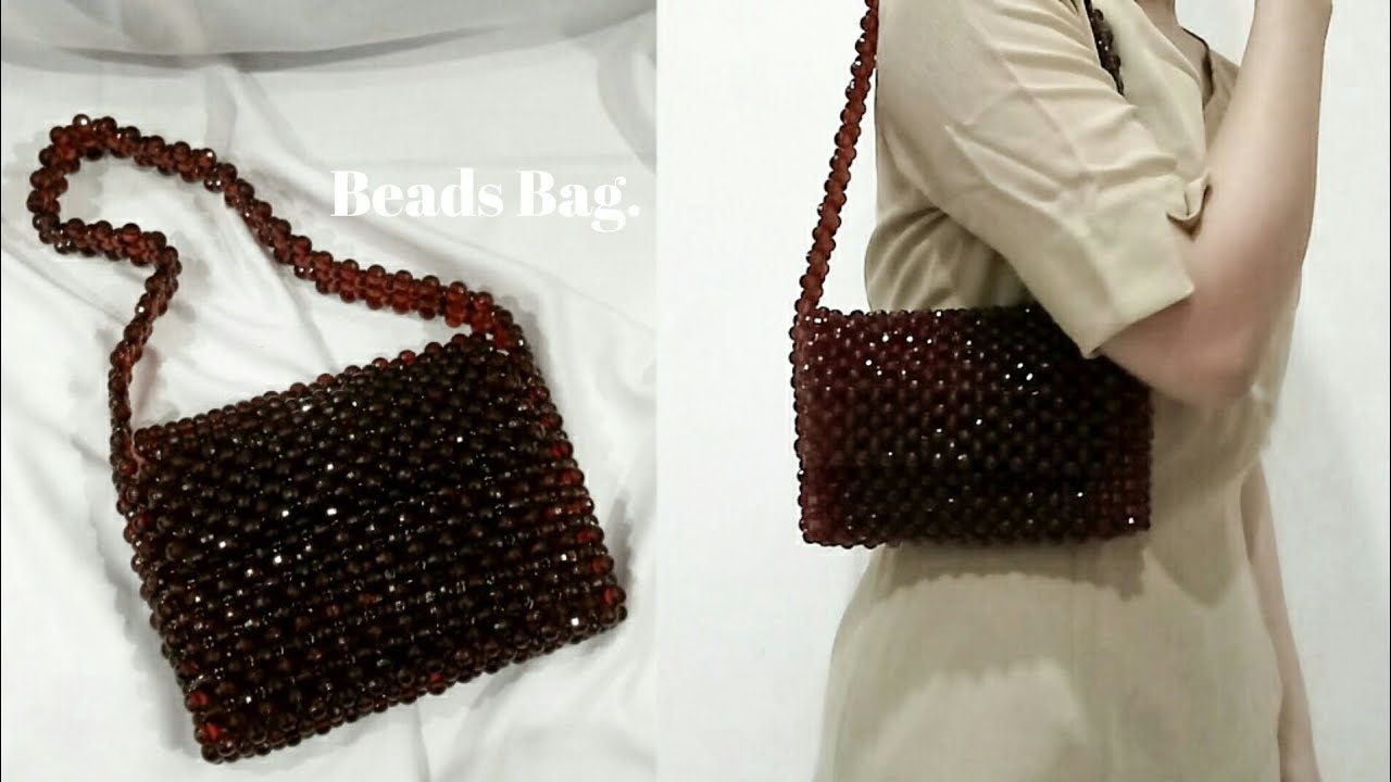DIY Beads Bag Tas Manik Manik Tas Mute Part 2 YouTube