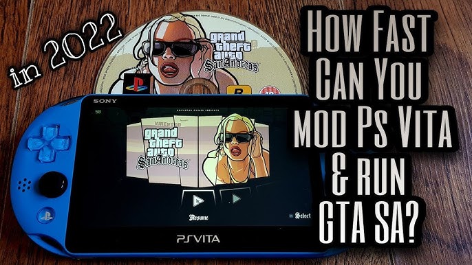 PSVita: Grand Theft Auto San Andreas port released - Based on Android port  and brought by TheFlow, Rinnegatamante and aap 