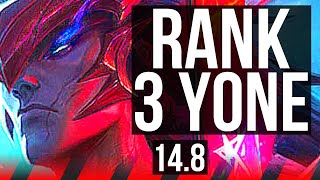 YONE vs VOLIBEAR (TOP) | Rank 3 Yone, 9 solo kills, 56k DMG, Legendary | TR Challenger | 14.8