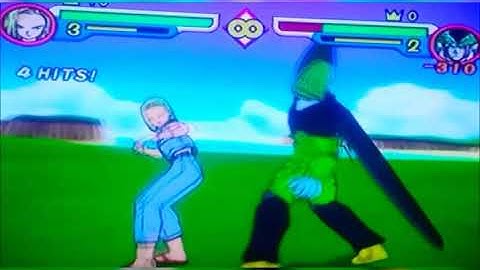 DBZ Budokai 2 - Android #18 vs. Cell