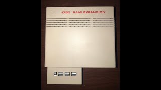 Commodore 64/128 1750 Ram Expansion Unit (REU) basic operation.