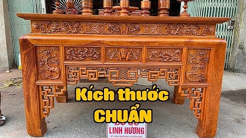 🟢 Cách Hay Nhất để chọn Kích thước Bàn thờ Án Gian " CHUẨN "