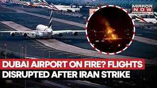 Dubai Airport Burns? Iranian Drone Strikes Fuel Tanker Near Hub, Flights Disrupted, Fire Erupts