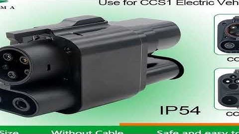 CCS2 to CCS1 250A Adapter Combo Charging Connector EV Charger Converter DC Fast Ev Charging Adapter