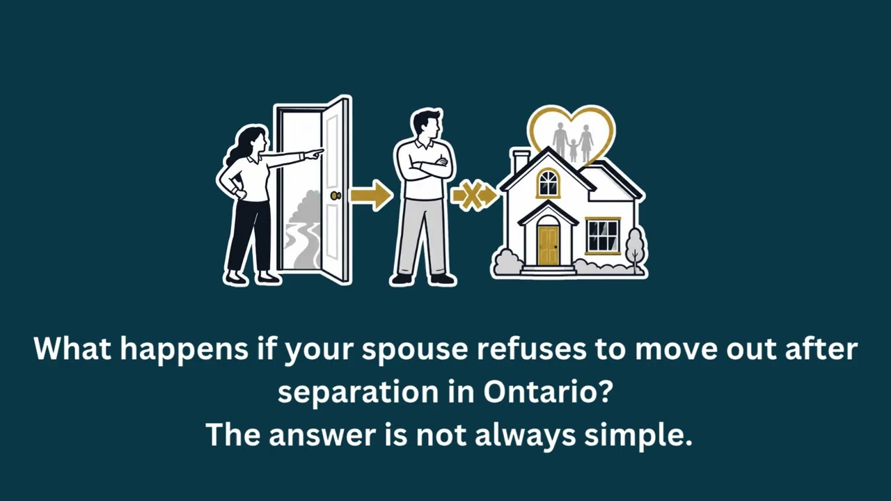 ⁣Spouse Refuses to Move Out After Separation in Ontario