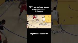 MyLeague with friends is Peak💯 #2k #2k26 #2kcommunity #gaming #foryou #fyp