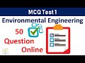 MCQ Test 1 Environmental Engineering