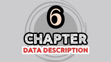 (2/4) CHAPTER 6 : DATA DESCRIPTION | 6.2 - FREQUENCY DISTRIBUTION