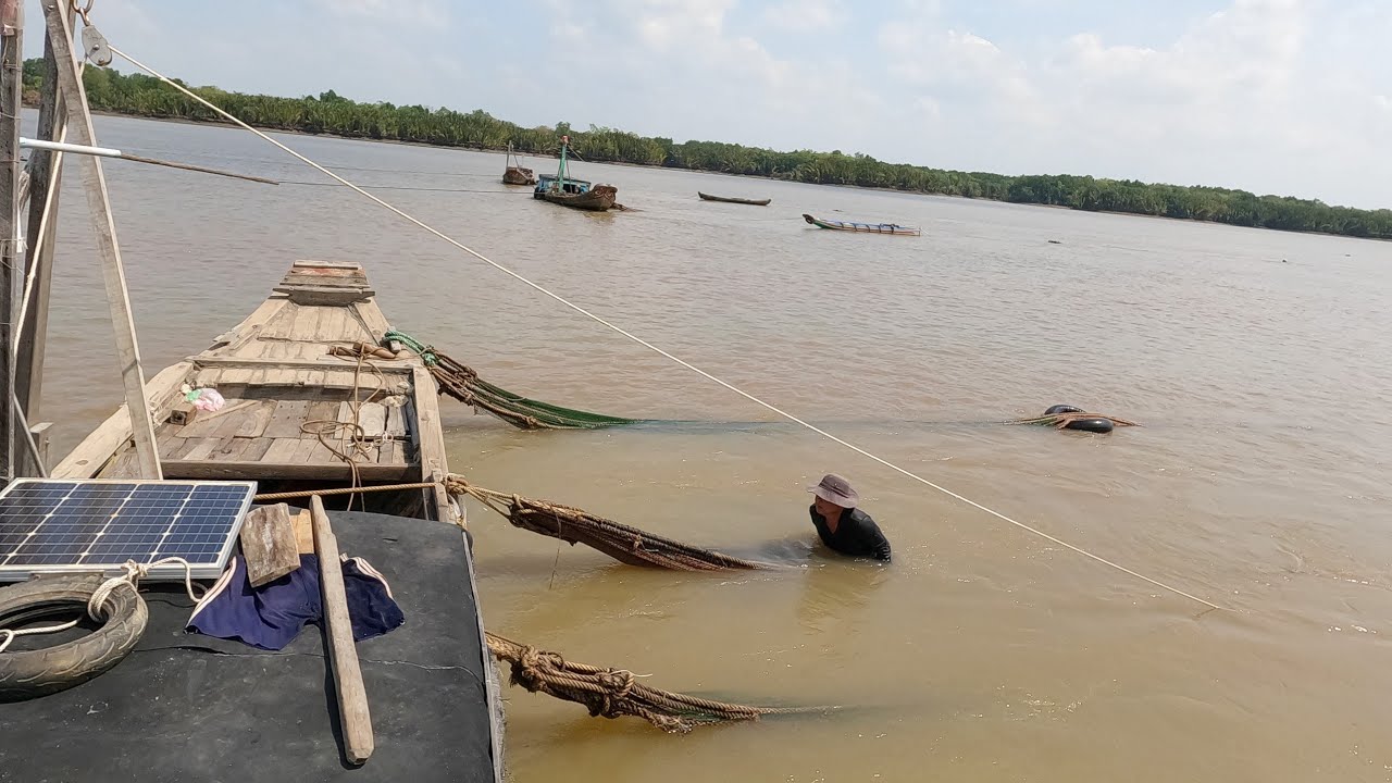 Đóng Đáy Mùa Nước Lũ Vô Tôm Cua Cá  Quá Vui Mừng
