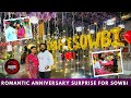 Anniversary surprise by gowtham  glass room dinner gs song  celebration anniversary gowtisowbi