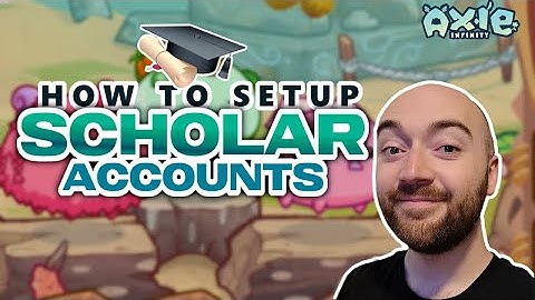 How to set up scholar accounts in Axie Infinity