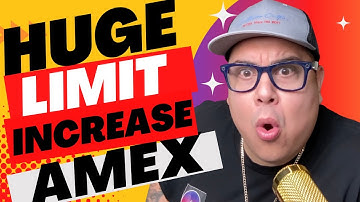How To Get A HUGE Credit Limit Increase From American Express 💯