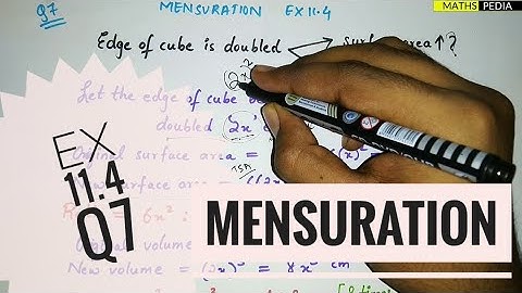 Mensuration | Class 8 | Ex 11.4 Q7 | Chapter 11 | Cbse | Explanation in Hindi | Mathspedia |