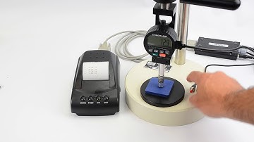 Checkline.com Durometer with output to portable printer
