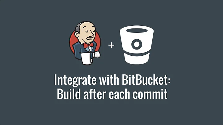 Integrate with BitBucket: build after each commit (Get started with Jenkins part 4)