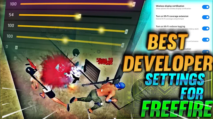 ✅Enable this 'developer option'secret settings⚙️ for only headshots || developer Settings #feeefire