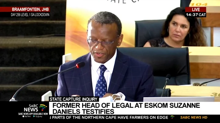 State Capture Inquiry I Former Eskom legal head, S...