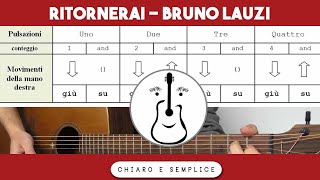 Come poter suonare Ritornerai di Bruno Lauzi- Tutorial chitarra