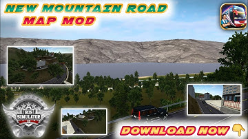 New Mountain Road Map Mod for Bussid 3.7.1 || FAZAL GAMERZ